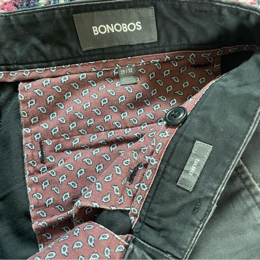 The Original Chino, Stretched Wash Navy Chino Pan… - image 3